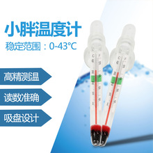 1支 水族鱼缸温度计玻璃水温计水族箱专用测水温比电子数字更精确