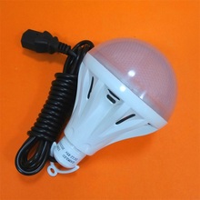 led地摊灯夜市灯12v 85v摆摊灯电动车三轮车用灯泡超亮电瓶灯宽伏