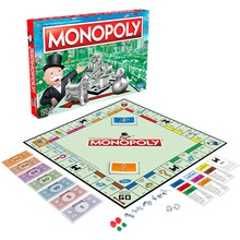 美国Monopoly大富翁强手棋儿童财商思维训练亲子聚会桌游数学游戏