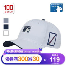 Tour欧巡赛高尔夫球帽 巡回赛运动遮阳帽19可调节男帽子 European