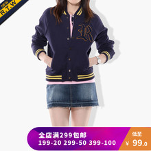 rtw女装秋装新款经典棒球服外套短款简约休闲运动卫衣Y03716图片