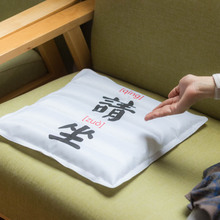问童子办公室创意坐垫头枕垫DIY注水汽车降温神器坐垫夏天冰坐垫