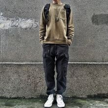 直筒长裤 Cargo 石墨蜡染男女日系休闲潮牌工装 Pant 714street