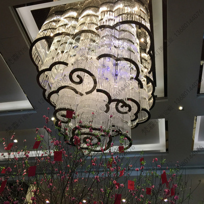 饭店大厅吊灯实体店