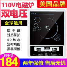 全球用电磁炉110V伏220V出国美国日本加拿大便携迷你旅行留学火锅