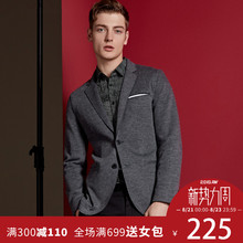 SELECTED思莱德秋季新款男含羊毛针织西服C|417108510