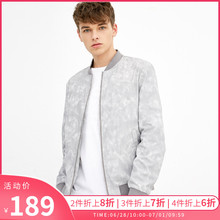 JackJones杰克琼斯休闲百搭棒球领夹克外套男E 218321520 4件6折