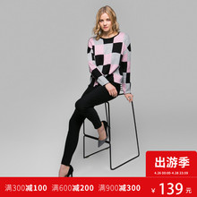 317126502 版型拉链门襟通勤风休闲裤 Moda纯色微弹面料修身 Vero