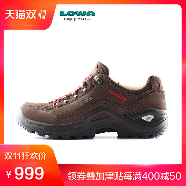 LOWA【附赠鞋带】Shanmai GTX防水男式低帮徒步登山鞋L510990 015
