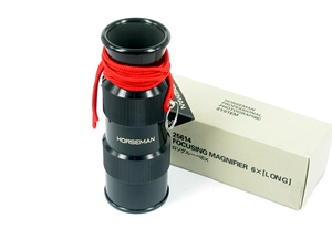 放大镜骑士6X对焦放大镜磨砂玻璃大画幅取景观片放大