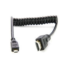 A7M3 到标准 HDMI A7S2 可伸缩MICRO 线50CM ATOMOS记录仪 6500用