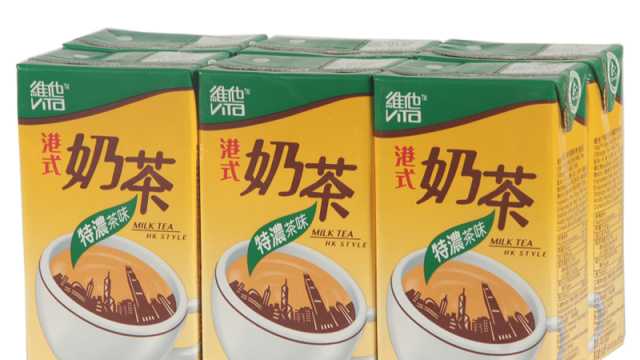 午后的不二之选， 维他特浓茶味港式奶茶