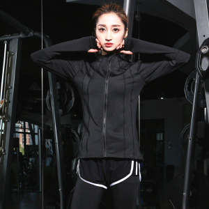冬季瑜伽服运动外套