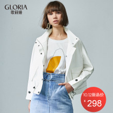 GLORIA/歌莉娅女装2018秋季箱型短款外套188J6E420图片
