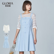 GLORIA/歌莉娅女装2018秋季两件套连衣裙187E4C06A图片