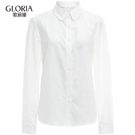 GLORIA/歌莉娅女装2018秋季梭织上衣189E3E380商品大图