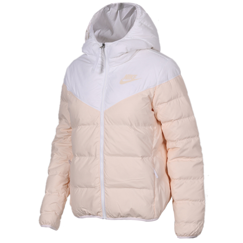 NIKE耐克女装2019冬款运动休闲双面穿防风保暖连帽羽绒服939439-