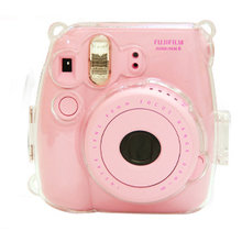 mini9相机一次成像迷你保护壳 mini8 富士instax 透明水晶壳适用