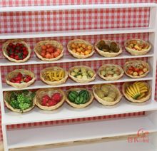 水果10个一包50051 娃娃屋迷你模型食玩粘土手作 ob11 12分bjd