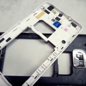 i9105中壳前壳隔板 适用三星i9100电池盖 i9100G边框后盖后壳外壳