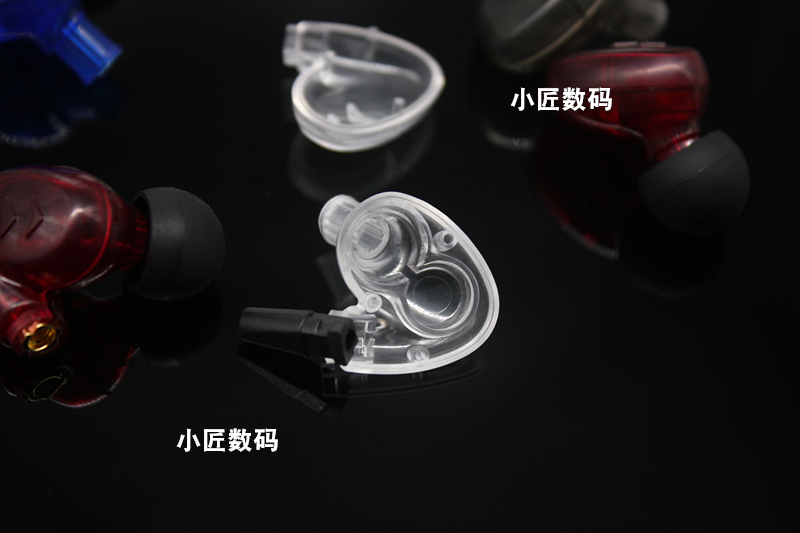 耳机配件 diy 耳机壳 透明入耳式耳机外壳 7mm 8mm 双单元 双动圈 耳机配件 diy 耳机壳 透明入耳式耳机外壳 7mm 8mm 双单元 双动圈