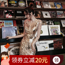 平时可穿名媛包臀礼服裙性感气质短款 晚礼服 宴会小礼服女2019新款