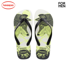 Havaianas巴西2018年人字拖4 NITE夜光狼平底拖鞋男款哈瓦那