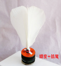 好用 高弹性 南派花毽 耐踢 鸽子毛毽子 康乐星