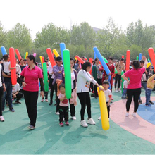 幼儿园体体能训练器材 早教空气棒感统充气棒 感统教具空气棒玩具