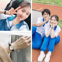 石英表女表 简约小表盘复古文艺森系时尚 手表女学生韩版 余周周同款