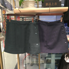 拉夏贝尔专柜正品2017春装新款拉贝缇A字裙短裙女打底裙60005114图片