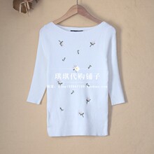 拉夏贝尔2018春装新款套头针织衫女打底衫上衣10015291绒衫图片