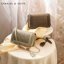 CHARLES&KEITH 链条包 CK2-80840089 金属链条复古单肩斜挎女包