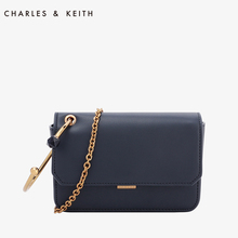 CHARLES&KEITH 手拿包 CK2-70700675 半宝石装饰金属圆环小方包