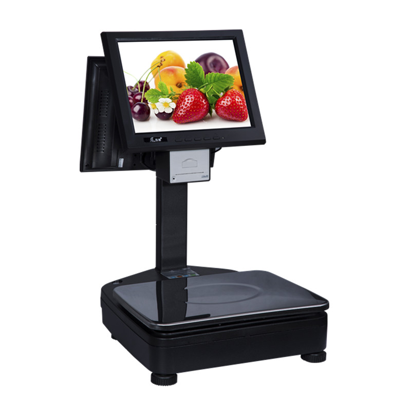 生果连锁店收银体系称重一体机好用吗