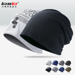 帽子男潮秋冬季薄款包头帽