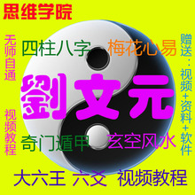 四柱八字梅花心易数奇门遁甲大六壬玄空风水学书籍视频 刘文元