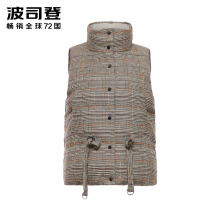波司登羽绒马甲女冬季厚款立领短款马夹2018新款外套B80141502DS图片