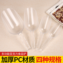 包邮 大号面粉铲 PC塑料冰铲子 亚克力冰铲 塑料加厚 食品铲 冰铲