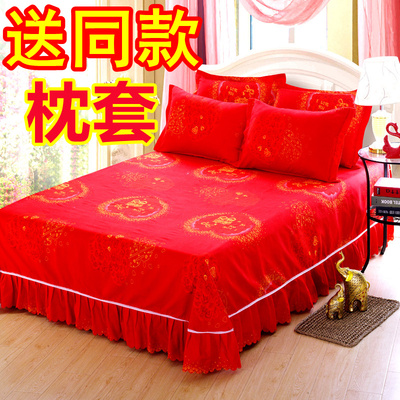 红色床罩好不好