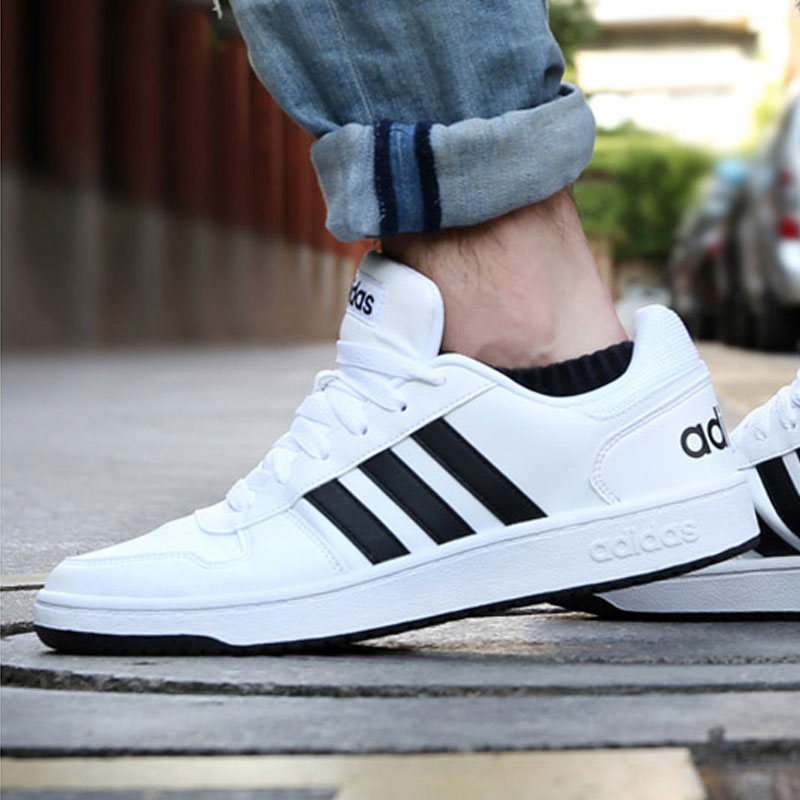 Adidas Board Shoes Men's Shoes 2019 Winter New White Durable Skateboarding Shoes Sports Casual Shoes F34841