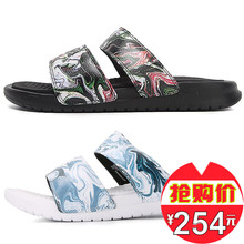 耐克Benassi Duo Ultra双绑带忍者拖鞋运动凉鞋819717-002-003