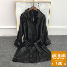 反季清仓特价包邮 绵羊皮真皮皮衣女韩版女士皮夹克外套大码女装图片