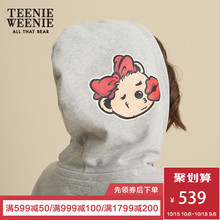 Teenie Weenie小熊2018冬季新款韩版女装连帽长袖卫衣外套套头衫图片