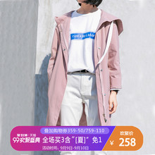 CLOUDSPACE女装风衣女中长款韩版秋2018新款学院风外套F8241图片