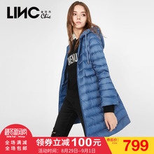 金羽杰2018新款秋装中长款风衣感中长款羽绒服8313355图片
