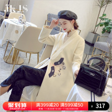 汉服冬装女冬季旗袍大衣中式复古上衣古风女装改良唐装中国风外套图片