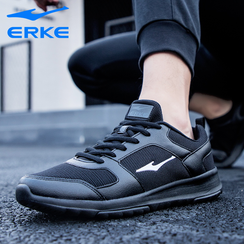 ERKE Men's Shoes Winter Running Shoes Men's Official Website Flagship Travel Casual Shoes Autumn Winter sports Sports Shoes Men