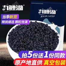 黑芝麻 南方农家新鲜芝麻生芝麻五谷杂粮粗粮 买5送1 九鲤湖 250g