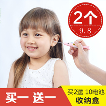 包邮 买1送1 掏耳神器发光耳勺螺旋掏耳勺带灯挖耳勺发光婴儿童
